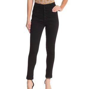 Joe's Jeans Jessy High Waisted Black Skinny Jeans
